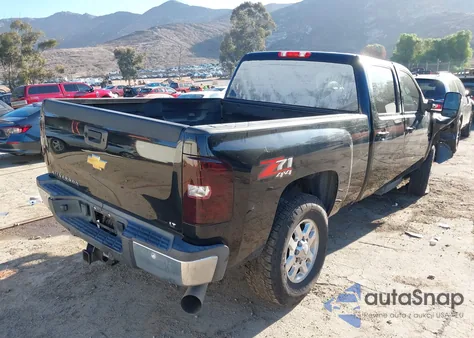 2014 Chevrolet Silverado 2500Hd Lt из США, поврежденный, VIN 1GC1KXE89EF185286